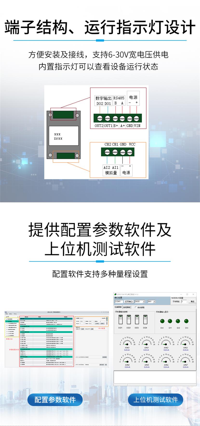 模擬量結構設計