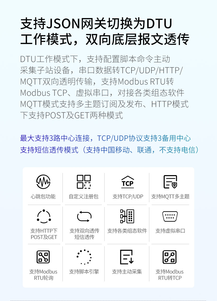 json切換DTU
